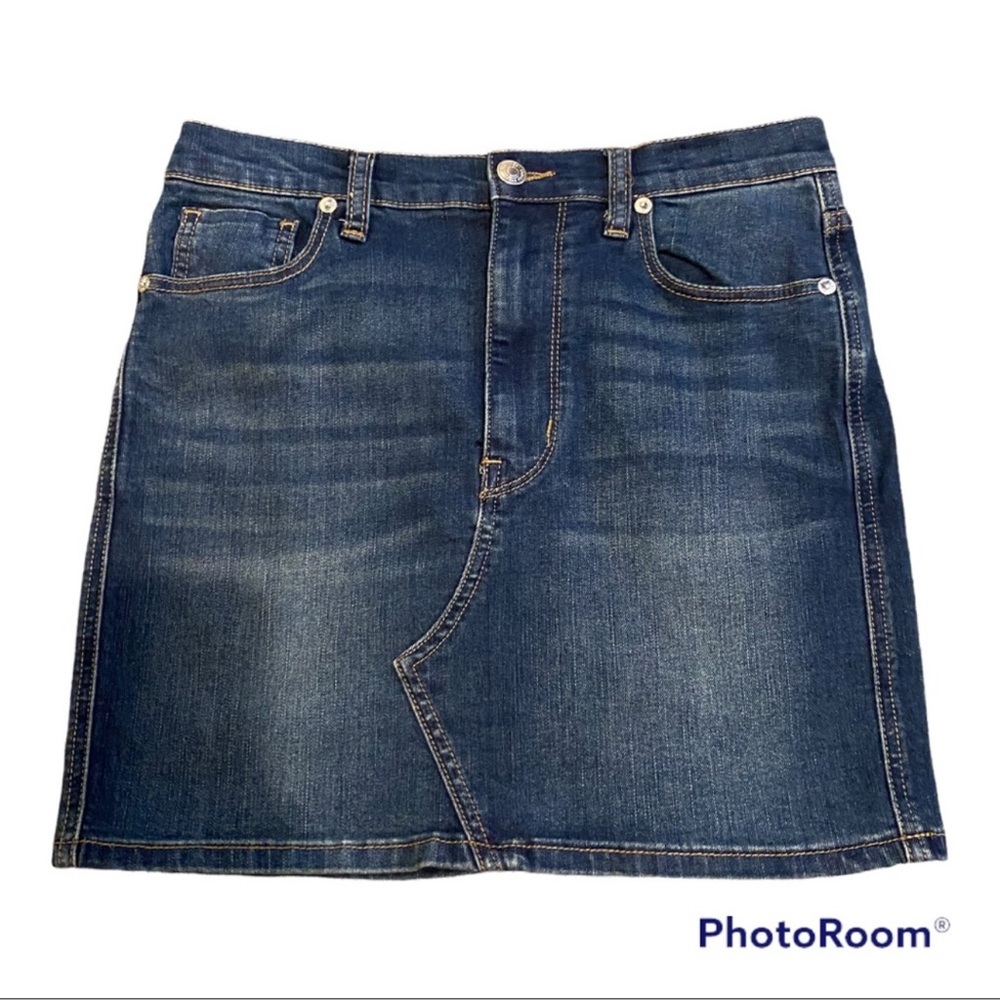 We the Free by Free People denim mini skirt